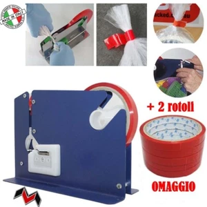 sigillatrice a nastro per sigillare e chiudere sacchetti blu+2nastri in omaggio - Foto 1 di 4