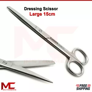 Dressing Surgery Shears Large Medical Surgical Suture Removal Kit Scissors - Picture 1 of 3