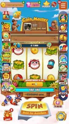 Coin Master Account 23,5 Millionen Spins 220 Token - Bild 1 von 2