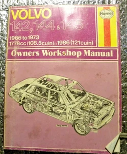 Haynes Owner Workshop Repair Manual 1966-1973 Volvo 142 144 145 Models - Picture 1 of 6