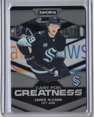 JARED McCANN 24/25 2025 Synergy Cast For Greatness Metal Insert Card #CG-36 Rare - Image 1 of 2