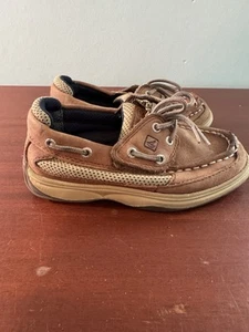 Kids Leather Sperry Topsider- Size 10M - Picture 1 of 4