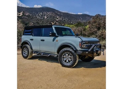 Westin 56-14195 For 21-C Ford Bronco 4Dr Textured Black HDX Drop Nerf Step Bars - Image 1 of 4