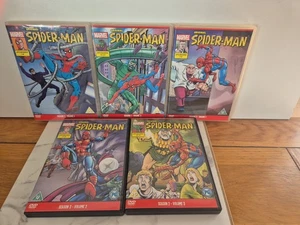 Original Spider Man 5 DVD Konvolut verschiedene Titel Zeichentrickserie - Bild 1 von 16