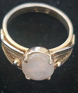 Beautiful Opal Ring Gold Filled, Vintage Pre-owned  - Picture 1 of 8