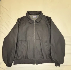 Vintage Pendleton Wool Bomber Jacket Men’s Xl Black Thinsulate 3m - Picture 1 of 7