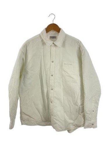 BALENCIAGA Giacca 36 Nylon WHT Plain 675451 tgo11