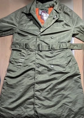 Церемония открытия x Alpha Industries OC-Тренч зеленый оранжевый подкладка размер L... - Изображение 1 из 4