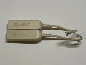 2x Filtre DSL 2 fils pour téléphones 2 lignes LFT 4-2 boucle de ligne numérique deux lignes - Photo 1/5