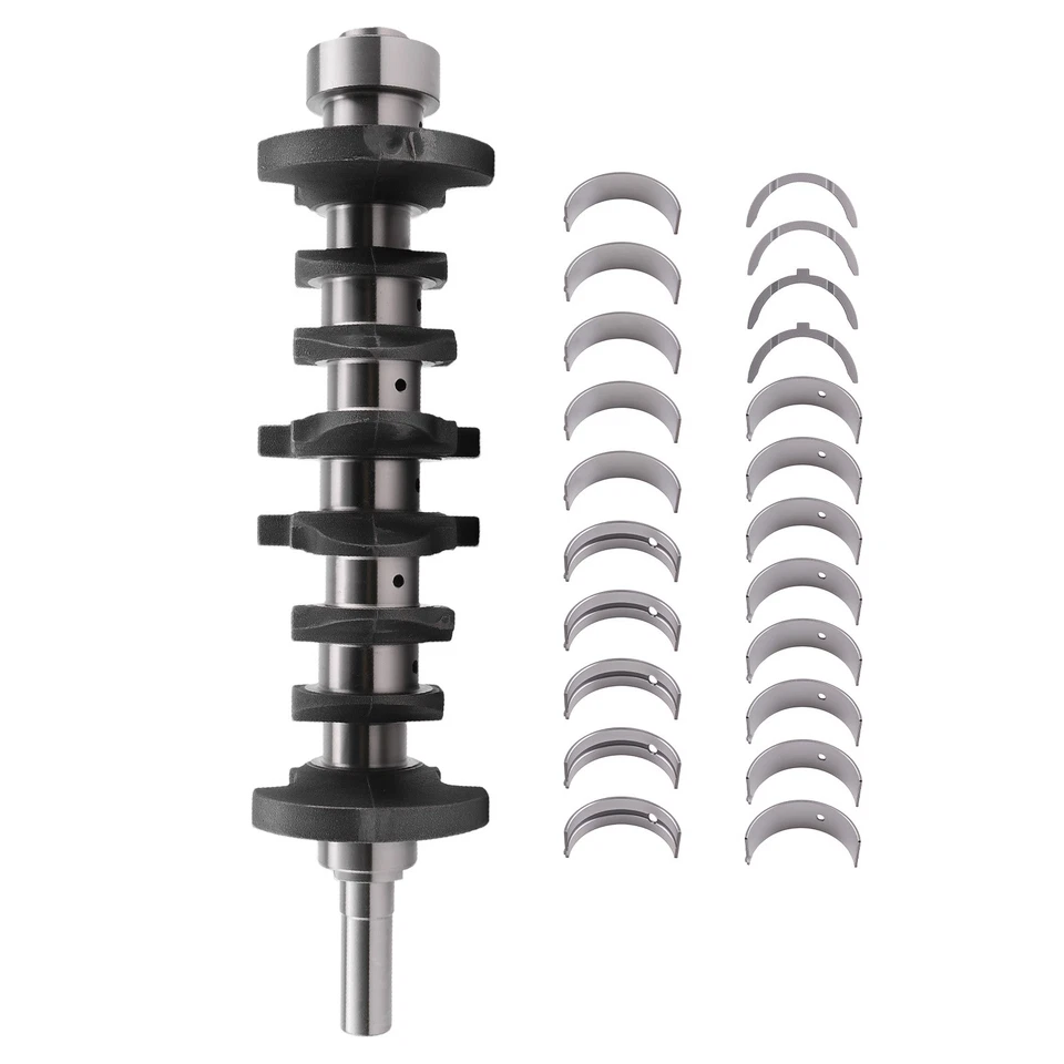 Crankshaft + Main & Rods Bearings For Toyota Celica Pickup 22RE 2.4L 13711-35050 - Image 1 of 4