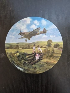 Royal Doulton Heroes of the Sky "Spitfire Coming Home" Limited Edition Plate - Picture 1 of 2