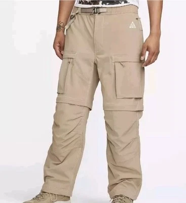 Nike ACG Smith Summit Cargo Khaki Pants Mens Sizes FN0428-247 - Image 1 of 4