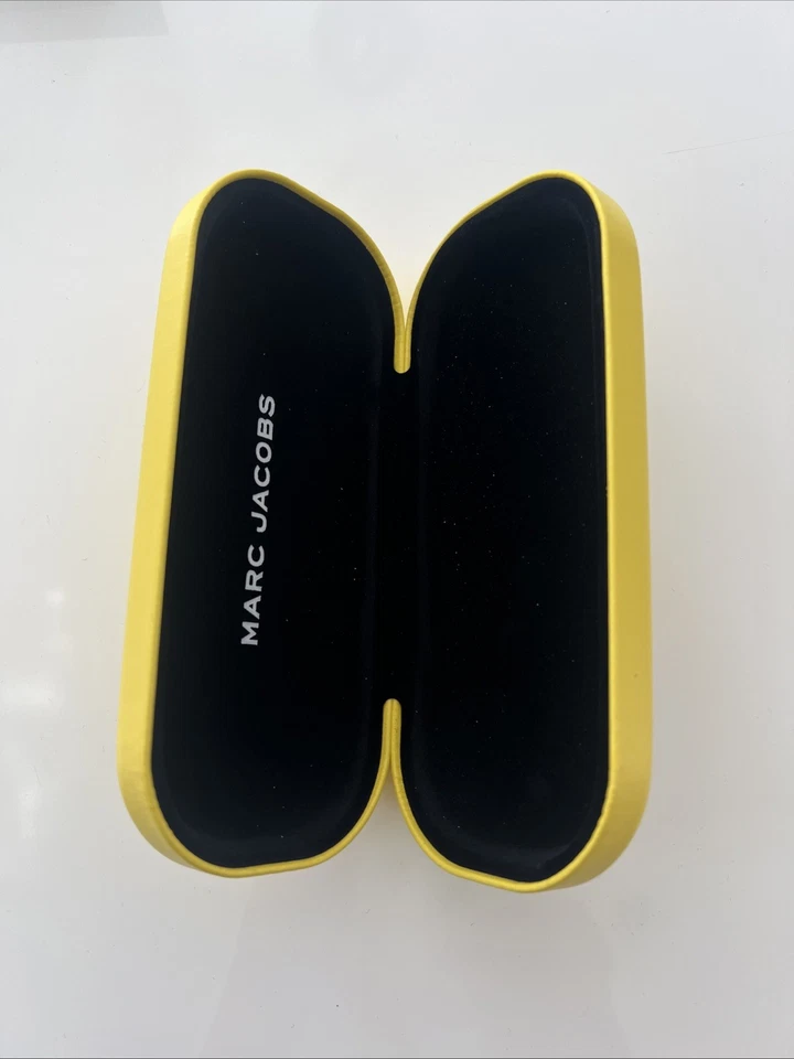 НОВЫЙ MARC JACOBS СОЛНЦЕЗАЩИТНЫЕ ОЧКИ ЖЕЛТЫЙ ЖЕСТКИЙ ЧЕХОЛ - Изображение 1 из 4