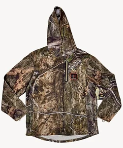 Mossy Oak Men's Warming Hoodie with Built-in Neck Face Gaiter Size 3X NWT - Picture 1 of 11