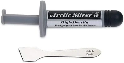 New - Arctic Silver 5 AS5-3.5G Premium Thermal Compound 3.5 g grams Paste Grease - Image 1 of 4