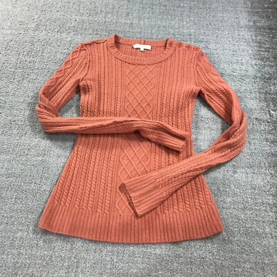 Suéter Inhabit Mujer Pequeño Pullover Rosa Melocotón Mezcla Cachemira Informal Foto 1 de 4