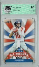 Chad Kelly 2017 Leaf Draft #AA-03 All-American Rookie Card PGI 10