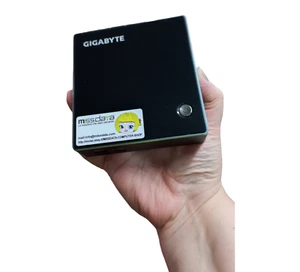 Mini Pc Gigabyte BRIX NUC Intel CPU i7 5500 16GB RAM SSD WiFi HDMI Windows 10 - Photo 1/4