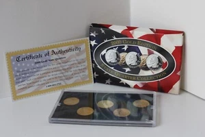 Statehood Quarter Collection with COA 2000 Gold Edition - Picture 1 of 3