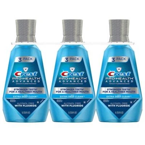 Extra New 379405 Crest Pro-Health Advantage Mouthwash Deep Clean 33.8 Oz - Picture 1 of 2