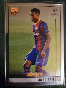 2020-21 Topps Merlin Champions League Base 39 Ansu Fati Barcelona - Zdjęcie 1 z 1
