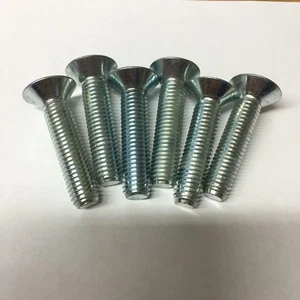 M10 x 40mm Countersunk BZP Bolts pack of 6 Grade 10.9 - Picture 1 of 1