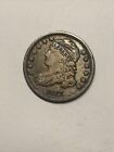 1837 Capped Bust Dime. Beautiful Coin! Nice Strike! Toned. Perfect Type Coin