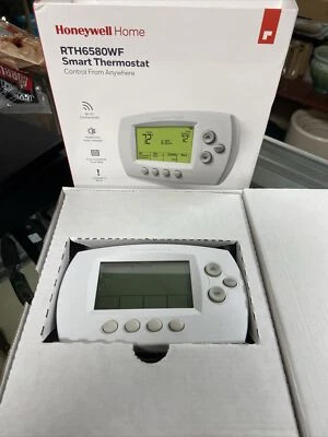 Honeywell Home Wi-Fi 7-Day Programmable Thermostat (RTH6580WF), Requires C Wire - Image 1 of 4
