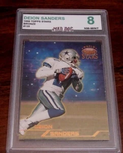 DEION SANDERS Insert***1998 TOPPS STARS--BRONZE---MINT 8**COWBOYS--MAD DOG - Picture 1 of 2