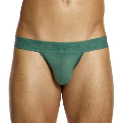 Modus Vivendi Bamboo Thong mens pouch underwear string brief male tanga slip - Image 1 of 2