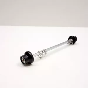 Spannachse Vorderrad Nabe Edelstahl MTB Rennrad Inbus 95 – 115 mm 30 g schwarz - Picture 1 of 4