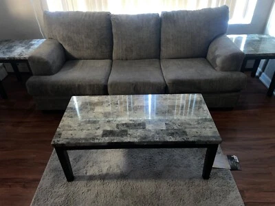 Ashley home furniture, gray, sofa sleeper, brand new sofa - Image 1 of 3