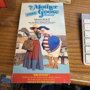 The Mother Goose Video Treasury Volumes III & IV (VHS, 1989) NEW Little Bo Peep - Picture 1 of 10