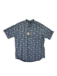 Arrow Sea Jack Herren Gr. XL Oberhemd blau maritim Schiffbau weiß 1 Tasche - Bild 1 von 22