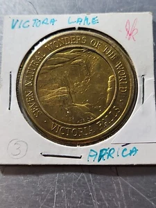 24Kt Gold Plated Coin, Seven Natural Wonders of the World (MT.#0396) - Picture 1 of 2
