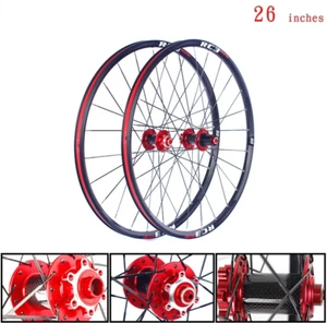Carbon Hub Mountainbike Gelände 26er Radsatz Scheibe Steckachse / Qr MTB Räder - Bild 1 von 24