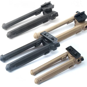 Active-8 Ultralight Rifle Bipod for 1913 Picatinny Rail mlock Aluminum / Polymer - Picture 1 of 21