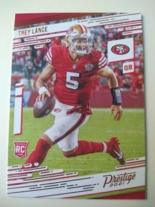 2021 Panini Chronicles Prestige Trey Lance #204 San Francisco 49ers Rookie RC  - Picture 1 of 2