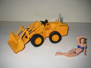 KOMATSU W 120 RADLADER 2.VERSION ORANGE DIAPET YONEZAWA 1:50 RARITÄT - Picture 1 of 2