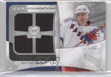 2008-09 Upper Deck The Cup Foundations Quad Jerseys /25 Brian Leetch #CF-BL HOF