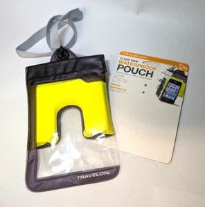Clear View Waterproof Pouch for Mobile Phones, Wallets and More - Picture 1 of 3