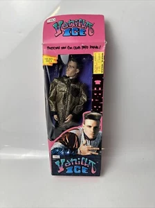 Vintage NEW Vanilla Ice Action Figure Doll 1991 THQ Toy Golden Jag #9001 - Picture 1 of 7