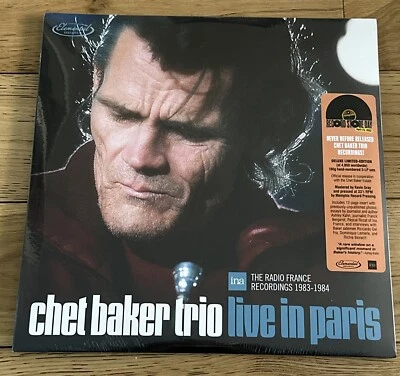 Chet Baker Trio LIVE IN PARIS: RADIO FRANCE Limited RSD 2022 New Vinyl 3 LP Seal - Image 1 of 4