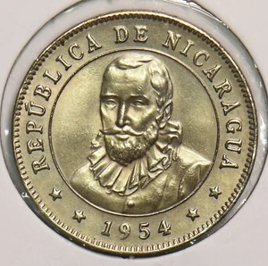 Nicaragua 1954 25 Centavos 199137 combine shipping - Picture 1 of 2