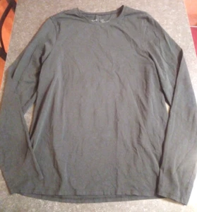PACT XXL BLACK BASELAYER LONG SLEEVE SHIRT WOMENS ORGANIC COTTON - Picture 1 of 4