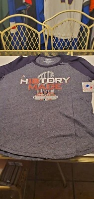 Boston Red Sox Women's MLB Team 2018 World Series Raglan shirt Majestic XXL - Image 1 of 3