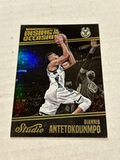 2016-17 PANINI STUDIO GIANNIS ANTETOKOUNMPO RISING TO THE OCCASION SP BUCKS