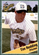 1998 Auburn Doubledays Team Issue #23 Tim Redding Churchville New York NY Card