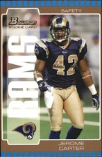 2005 Bowman Football Bronze #264 Jerome Carter