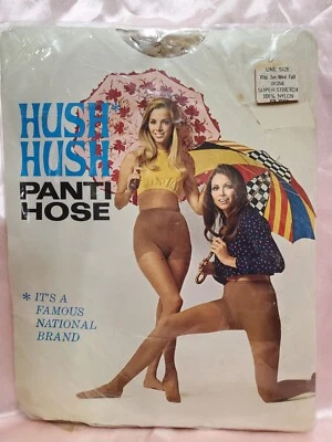 Pantalones de Colección Años 60 HUSH HUSH Pantalones Go-Go Modelos Talla Única Pantimedias Súper Elásticas Foto 1 de 4